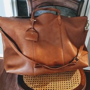 Madewell | Bags | Leather Duffel 